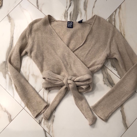 gap wrap sweater